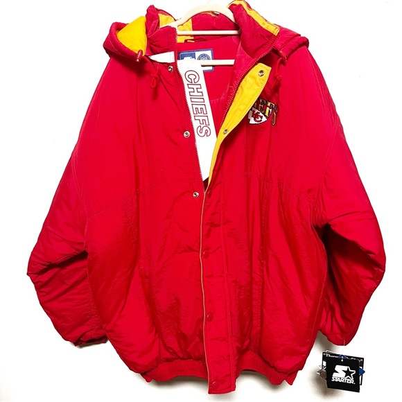 STARTER Other - Vintage Kansas City Chiefs NFL Starter Jacket Coat